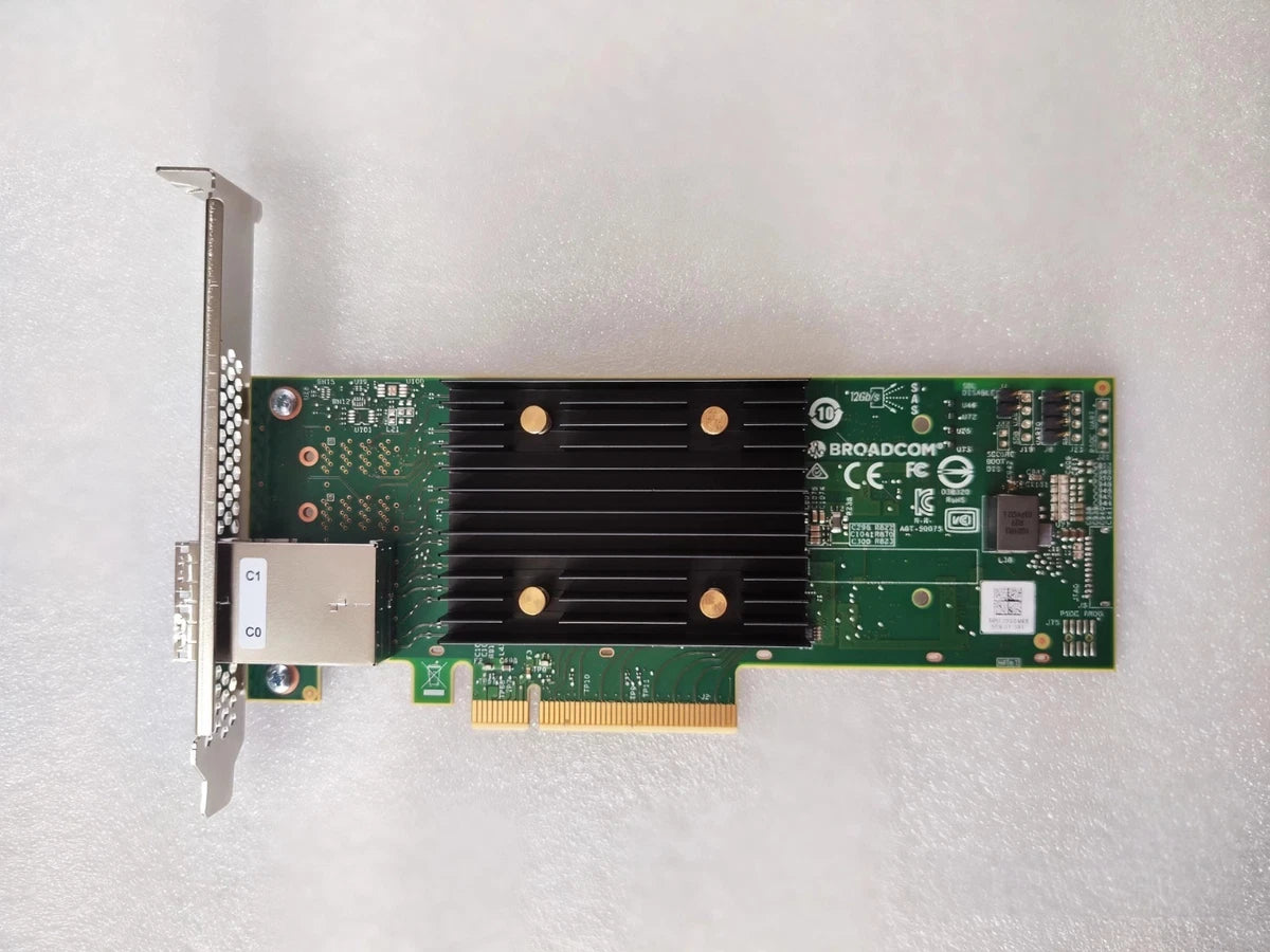 Broadcom HBA 9500-8e Tri-Mode Storage Adapter 05-50075-01 NEW