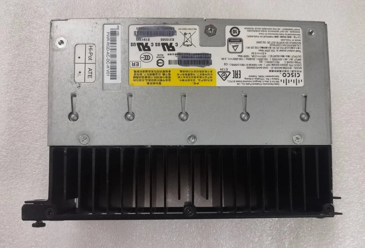 CISCO PWR-RGD-AC-DC-H 341-100438-01 Power Supply for IE 5000