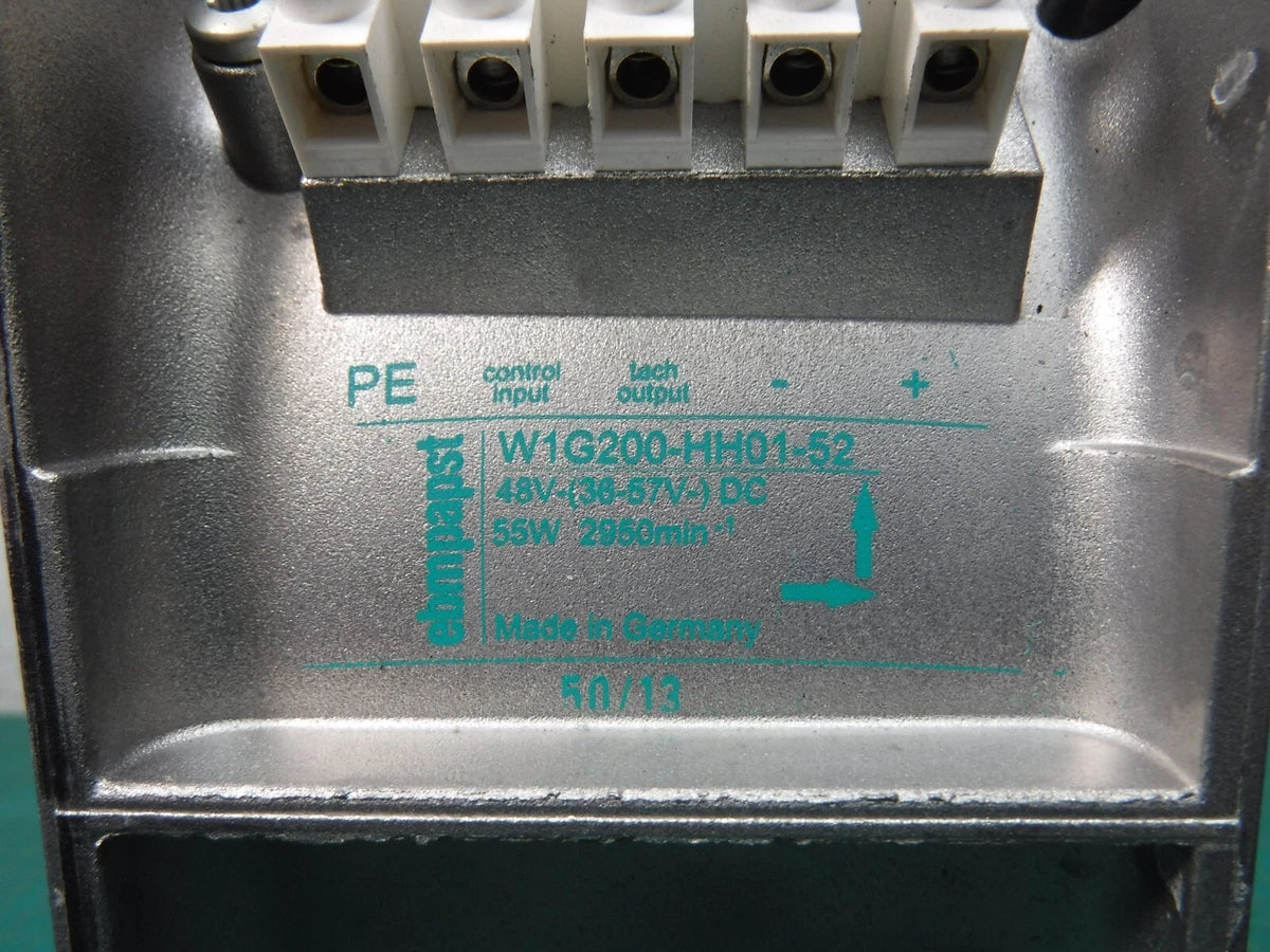 ebmpapst 48V Axial Flow Fan W1G200-HH01-52 M1G074-BF|126699317602