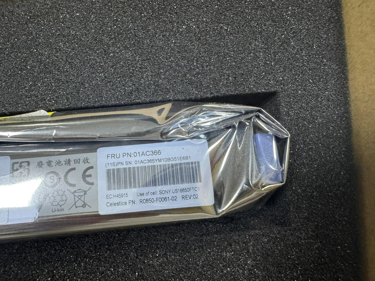 1PC 2025 NEW IBM 01AC366 01AC365 V5000 V5010 V5020 V5030 Gen2 Battery Storwize
