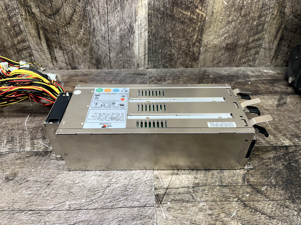 Zippy Emacs 3U 630W 2+1 Redundant PFC EPS12V Unit Only *TESTED WORKING*|116291421620