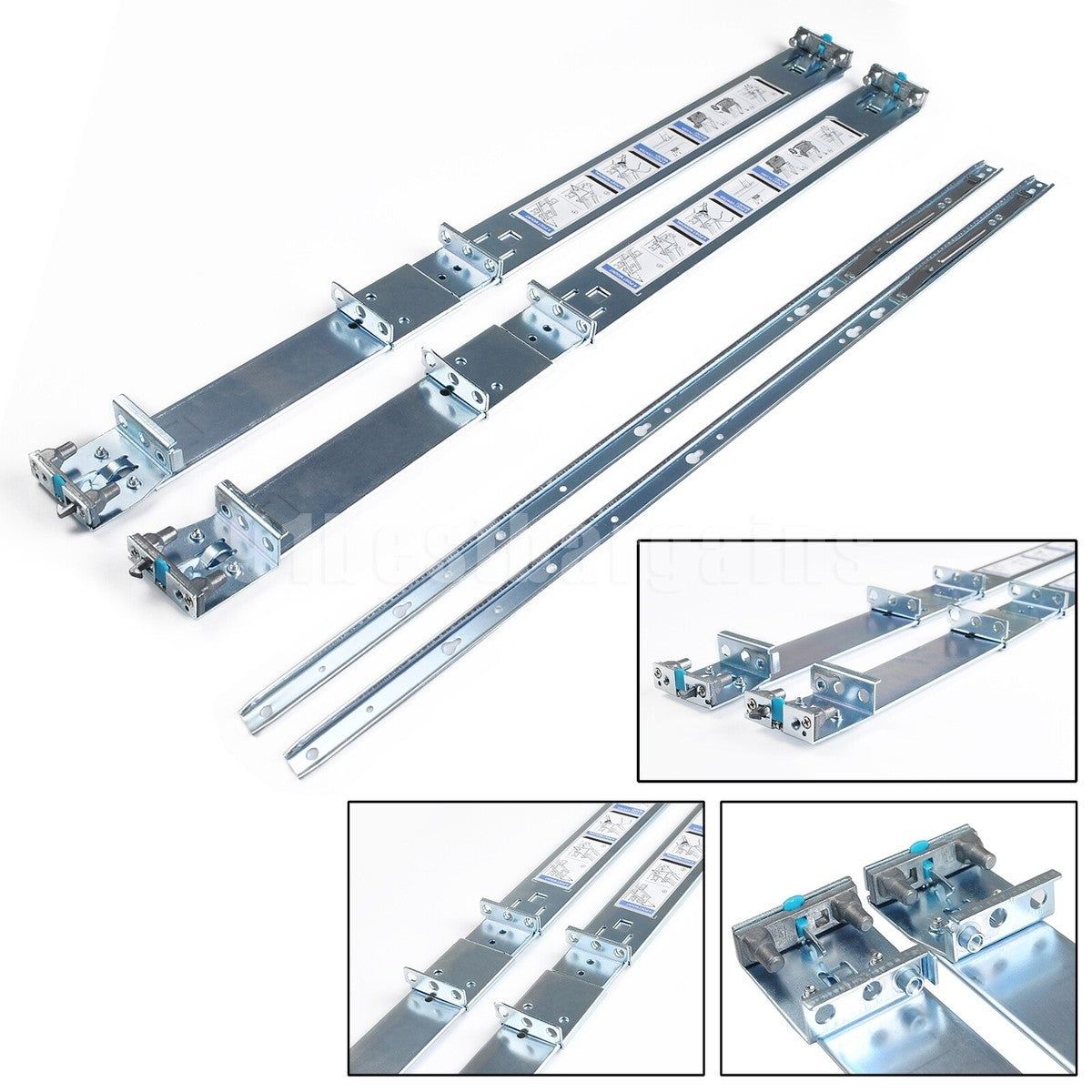 Short Rails Kit for Dell PowerEdge R640 R630 R620 R440 R430 R420 R330 R320 R6415|284985182559