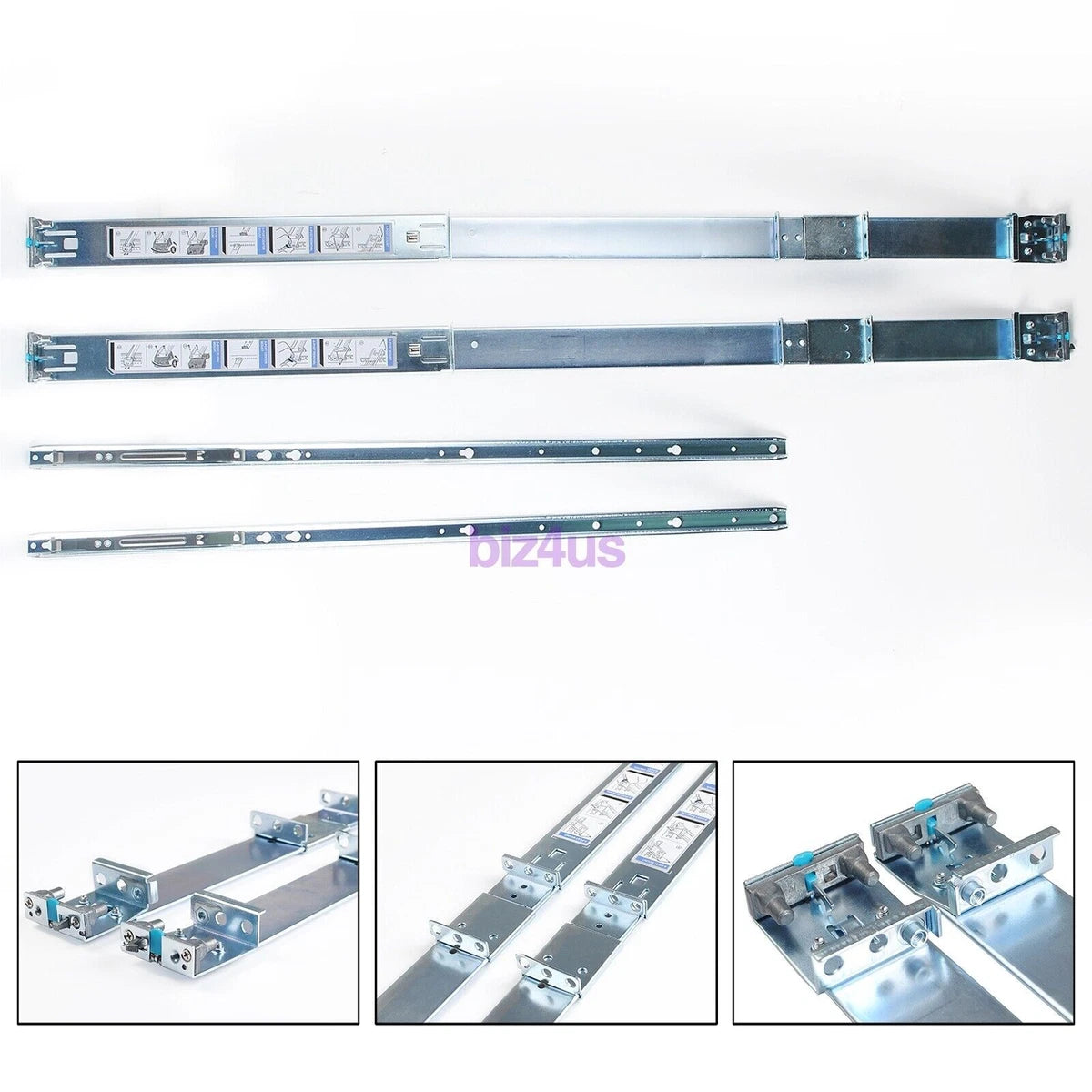 Short Rails Kit for Dell PowerEdge R640 R630 R620 R440 R430 R420 R330 R320 R6415|315923068983