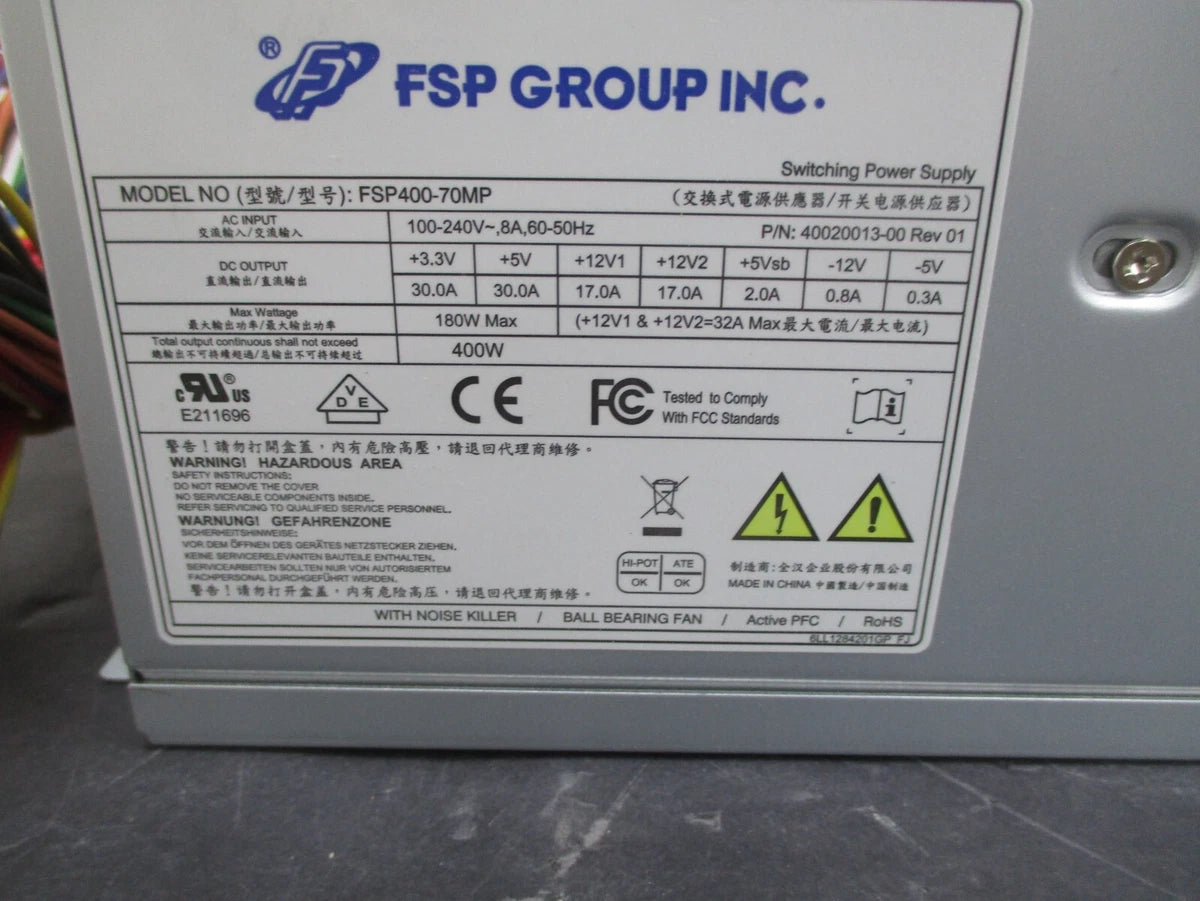 FSP FSP400-70MP 400W Power Supply|325963747322