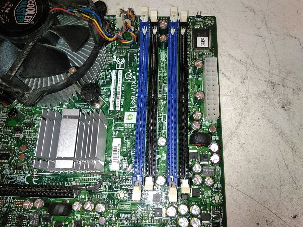Defective RadiSys PL35Q C2SBM-RSYS-PL1 Core 2 Quad 2.66 GHz NO RAM AS-IS