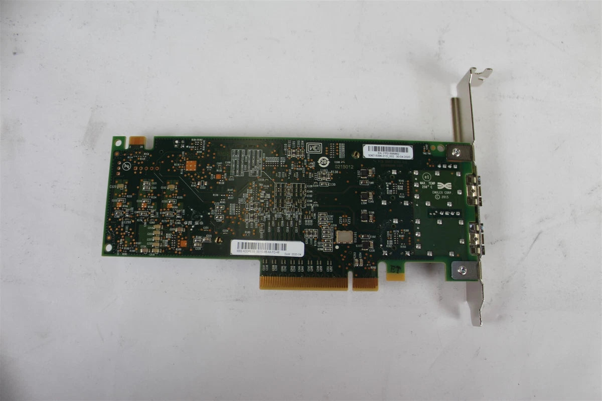 Dell RXNT1 Emulex LPE31002 Dual-Port 16GB FC PCIe NIC Full Height w/o SFP