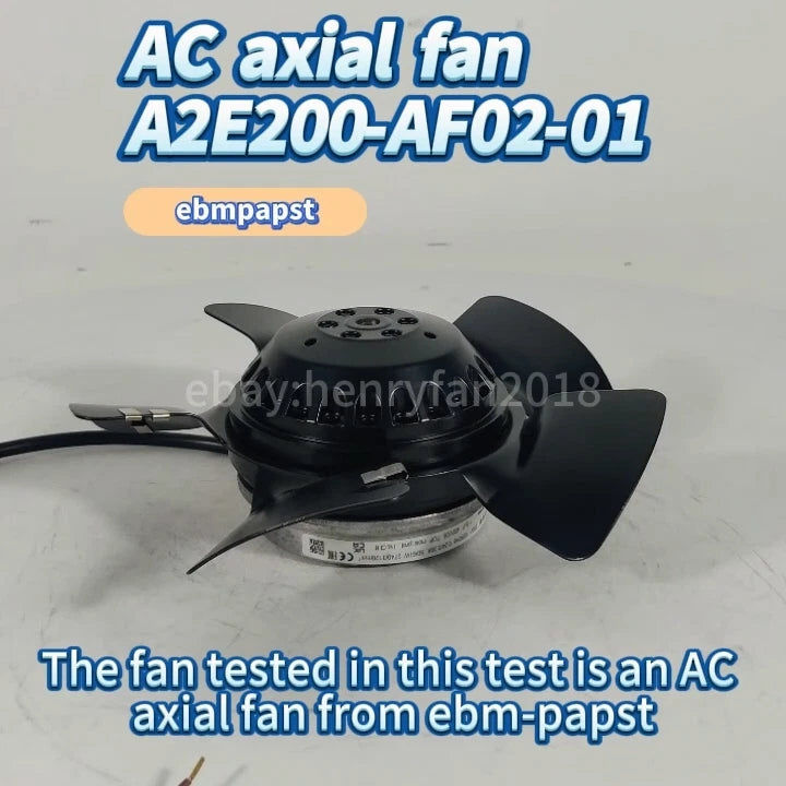 A2E200-AF02-01 Ebmpapst Fan 230VAC Axial Cooling Fan 50/61W 0.24/0.28A Motor Fan|404844474507