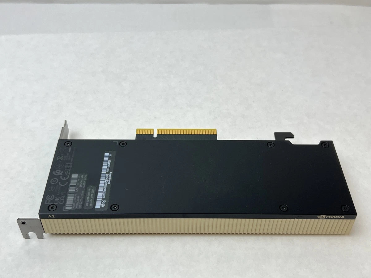 Nvidia Tesla A2 16GB GDDR6 PCIe 4.0 x8 GPU AI Accelerator Card Low Profile|116912455693