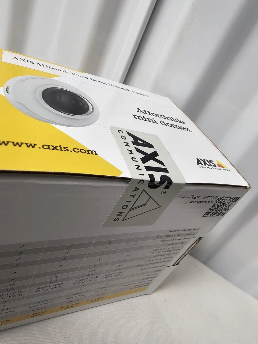 Axis M3065-V 1080p Network Mini Dome Camera 01707-001 New Sealed