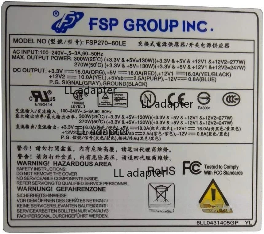 Replacement Power Supply For HP Proliant G7 N54L N40L N36L DPS-150TB 630295-001|227126924091