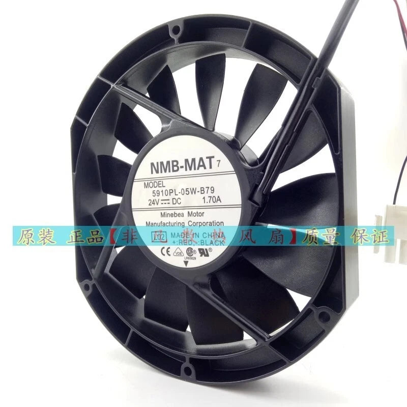 NMB 5910PL-05W-B79 24V 1.70A 17225 17cm Cooling Fan