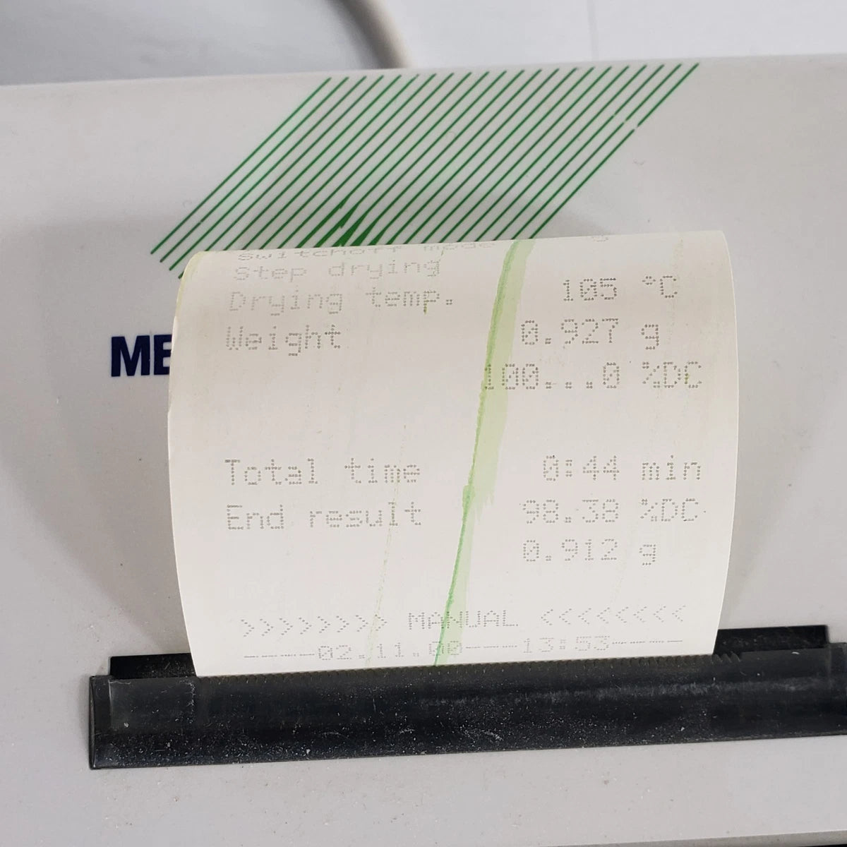 TESTED Mettler Toledo HR73-P Halogen Moisture Analyzer Sample Heater