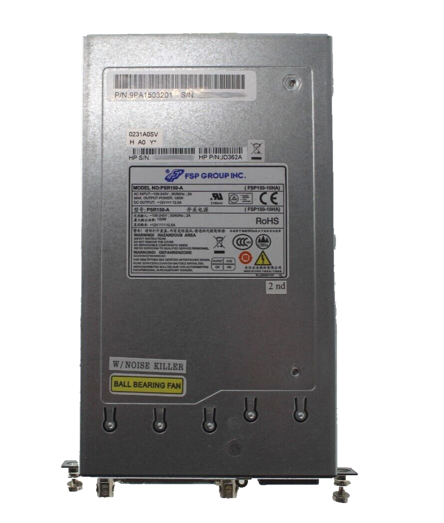 HPE JD362A 9PA1503201 PSR150-A FSP150-10HA 150W Switch Power Supply