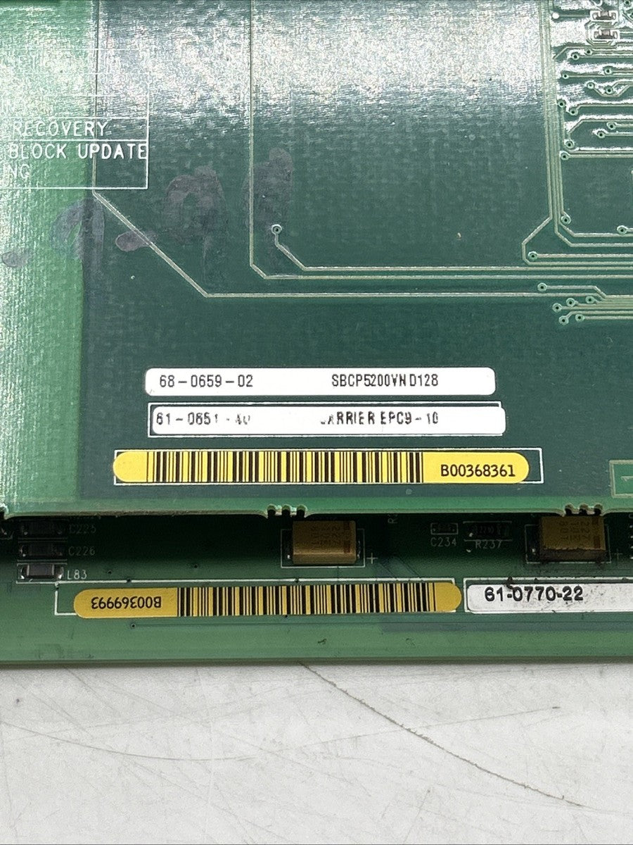 Radisys PCB SBCP5200 Motherboard 61-0770-22 68-0659-02 61-0850-00