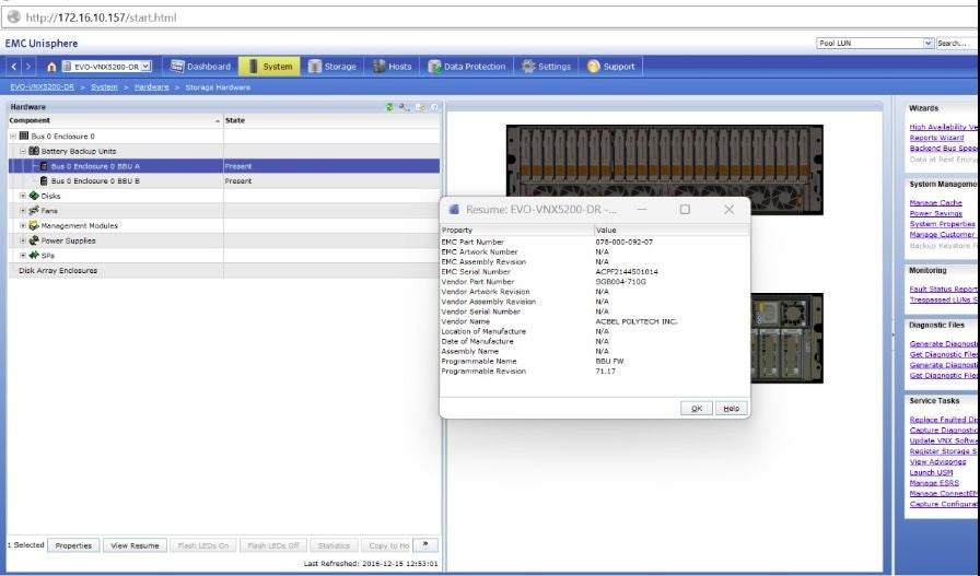 EMC Li-Ion BBU Universal Battery for VNX5200/VNX5400 DC: 2025 078-000-092-07|326955998989