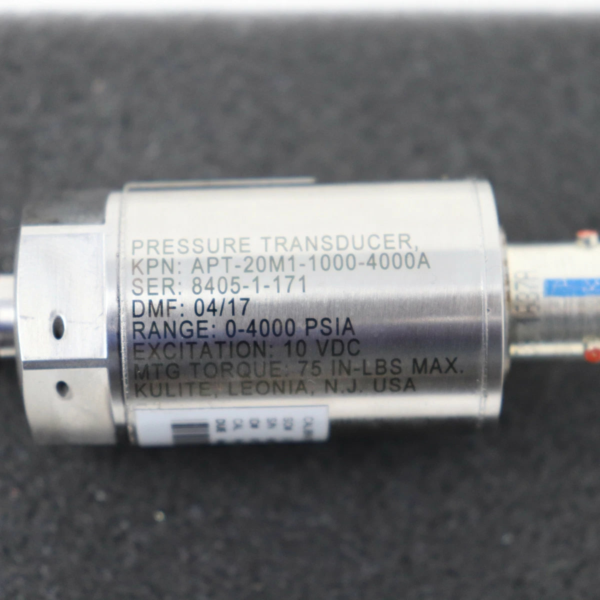 Kulite Aircraft Pressure Transducer/ Sensor APT-20M1-1000-4000A|144028528878