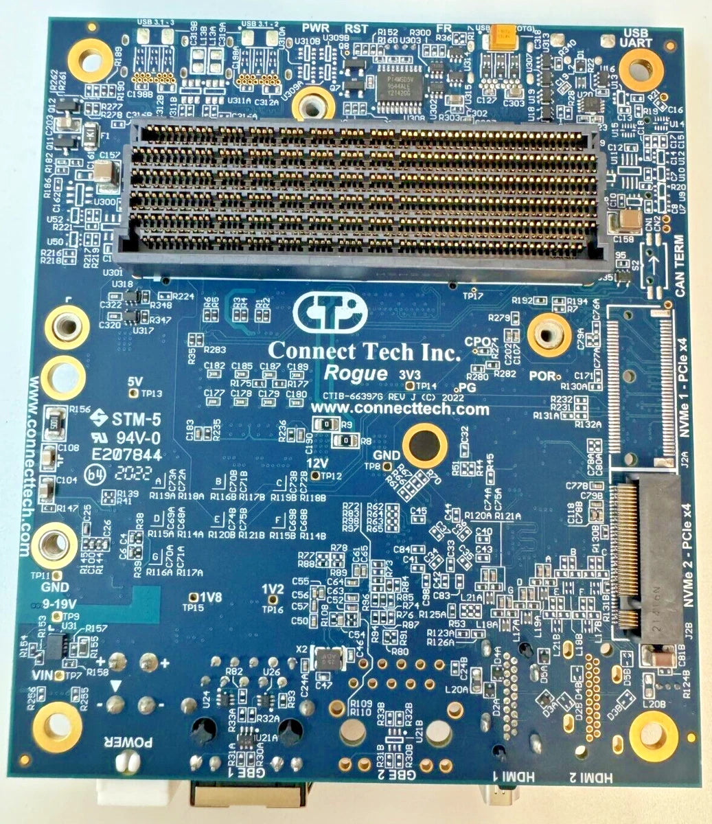 Connect Tech AGX Rogue Carrier Board for NVIDIA Jetson AGX Xavier+ AI Camera Int|376144142006