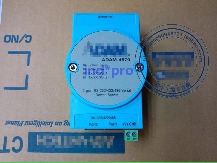 ADAM-4570 2 serial port RS232/422/485 networked serial port server|126285027465