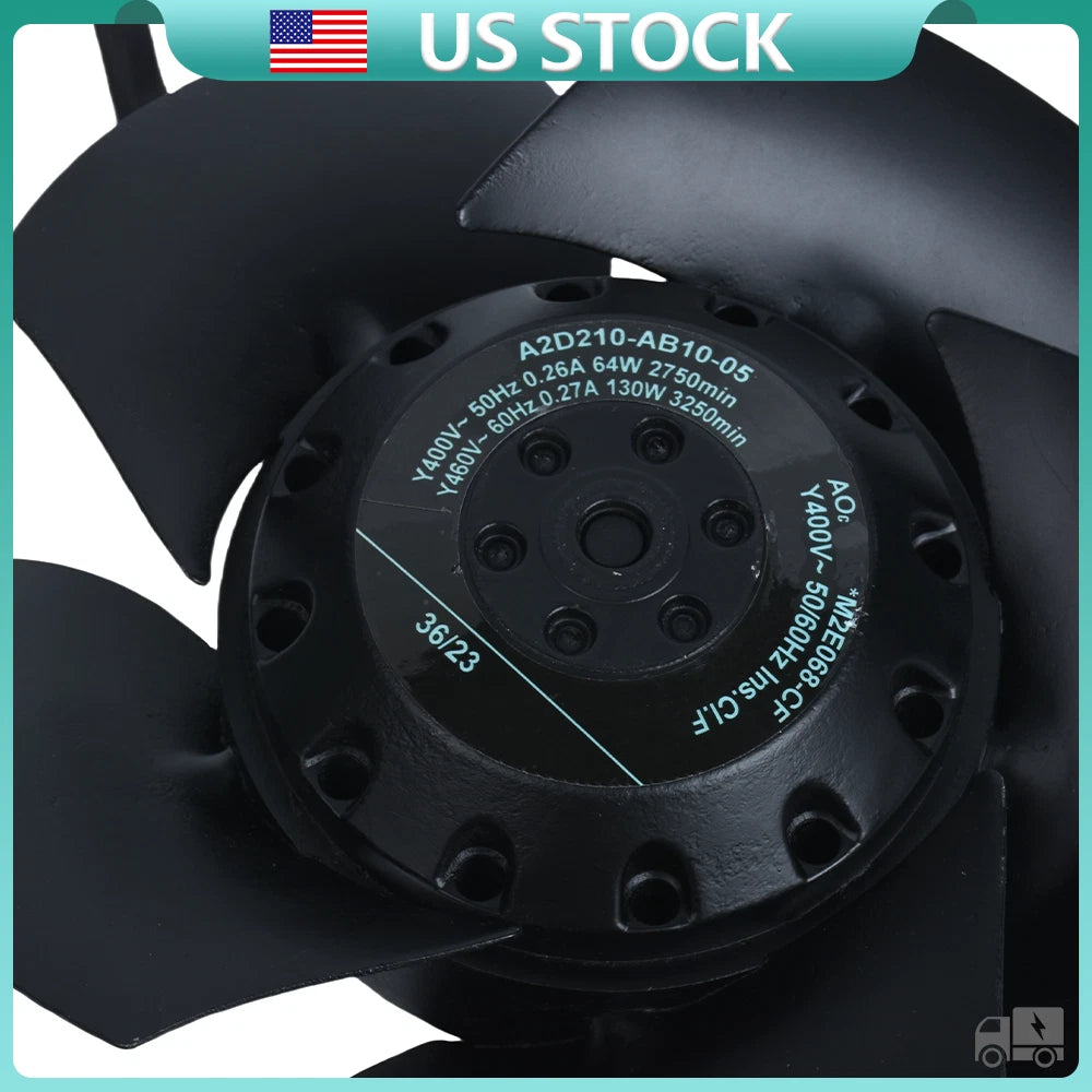 Motor Fan 400/480VAC 0.26A For Ebmpapst Siemens M2D068-CF A2D210-AB10-05