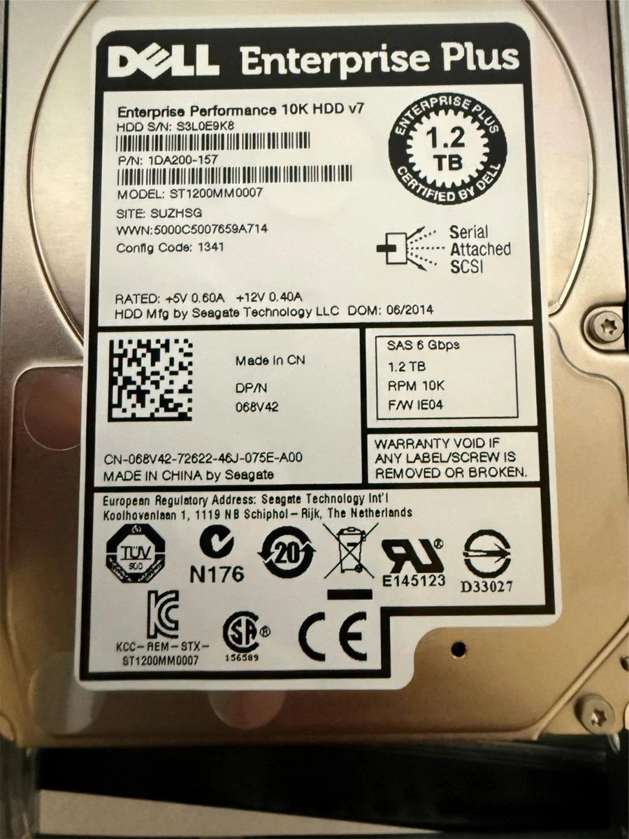 Dell EqualLogic PS6100 24x 1.2TB 10K SAS 2.5" 2X Control Module Type 11 E09M001|236345109381