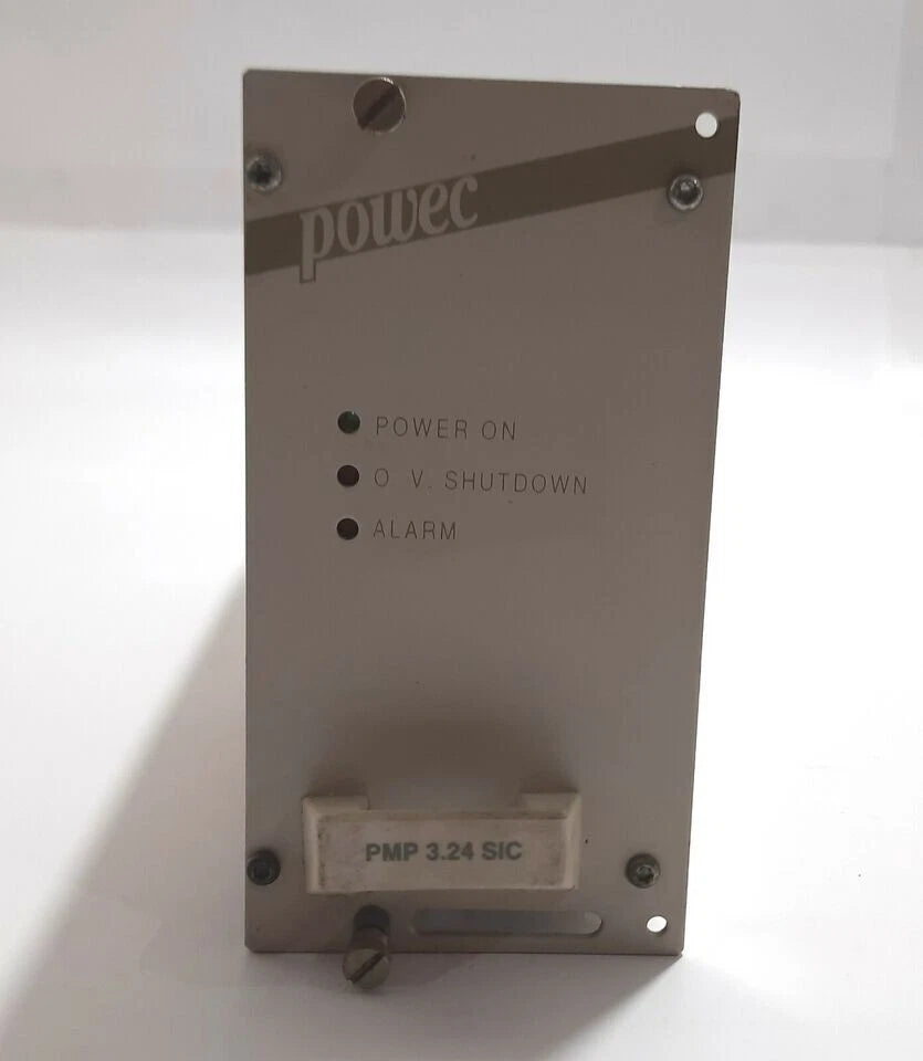 Power-One Powec PMP 3.24 SIC Power Supply ZM 10 01 100-008 110V Rectifier Module