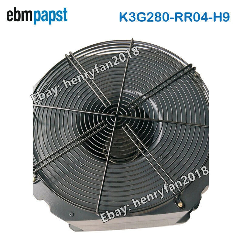 E Fan K3G280-RR04-H9 200~277VAC 520W 2.3A ,E Motor Cooling Fan