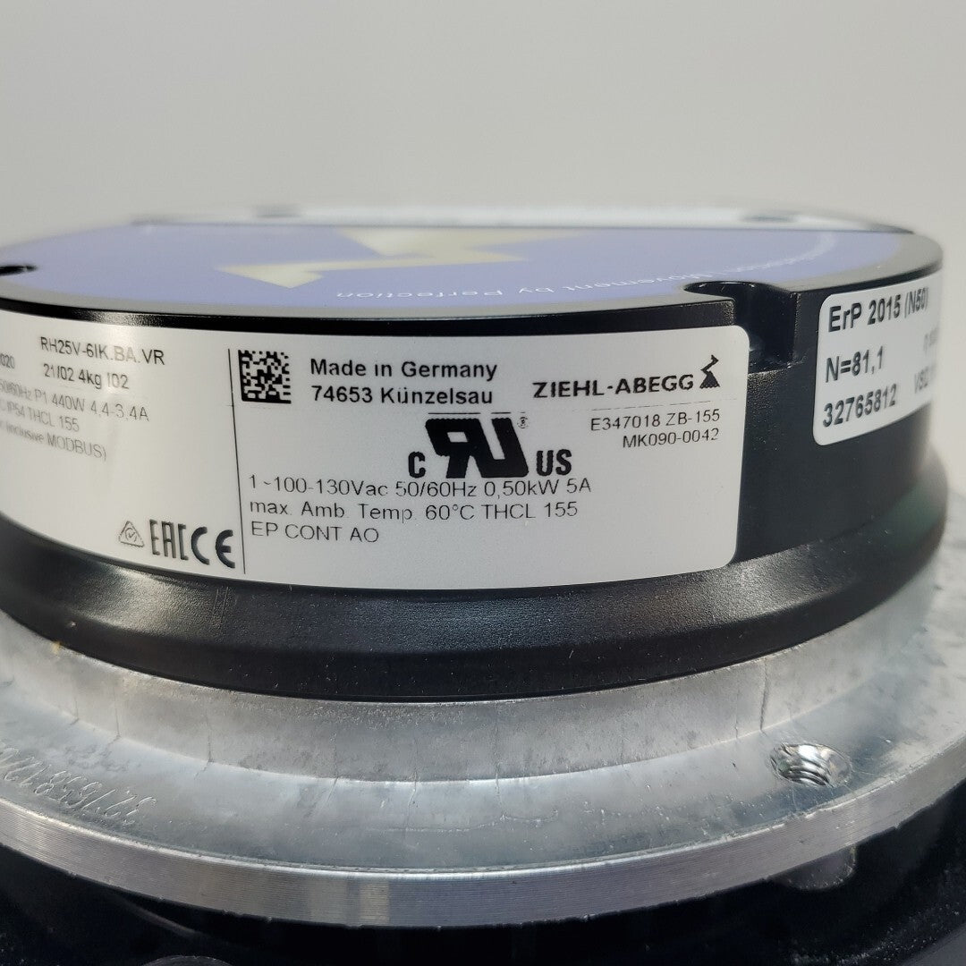 Ziehl-Abegg RH25V-6IK.BA.VR 100-130VAC 2780RPM Centrifugal Fan Cooling Fan|305819925081