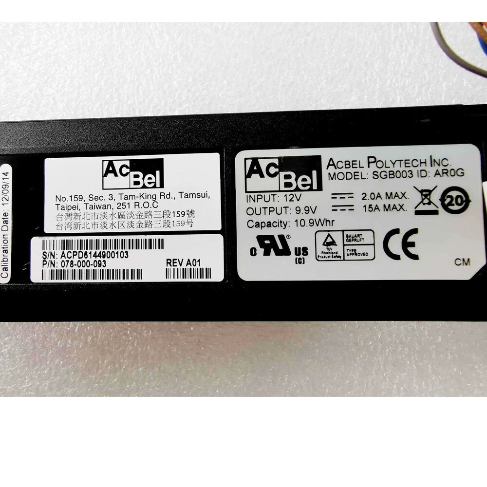 EMC VNX3100 3150 078-000-179 078-000-179-00 Controller battery SGB003|145410626386