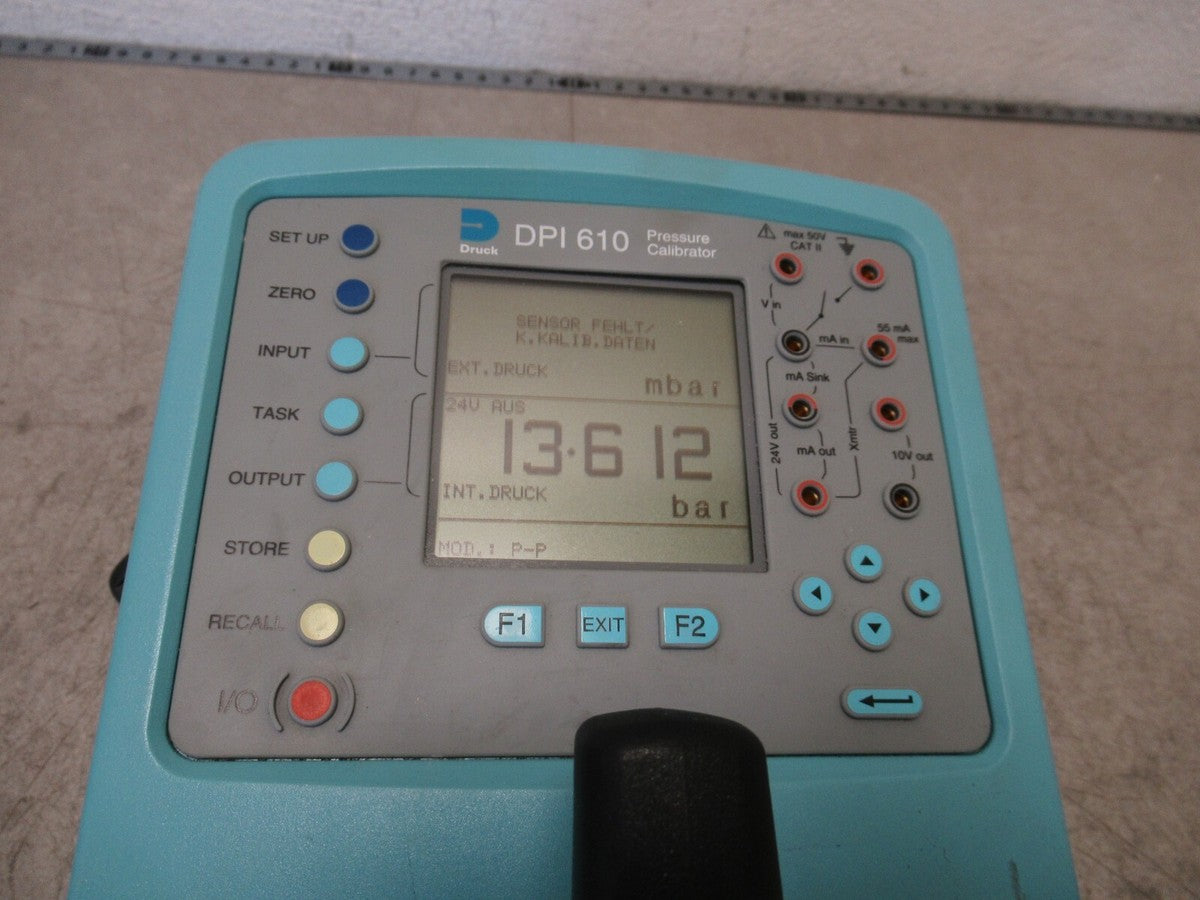 Pressure Limited DPI 610 Pressure Calibrator