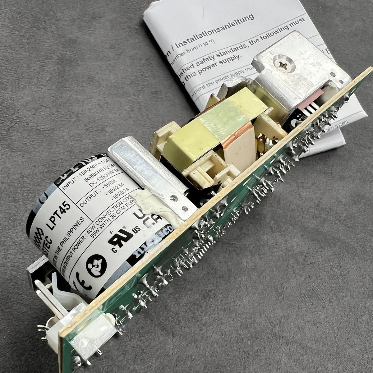 New ASTEC LPT45 Switching Power Supply 5V/5A 15V/2.5A