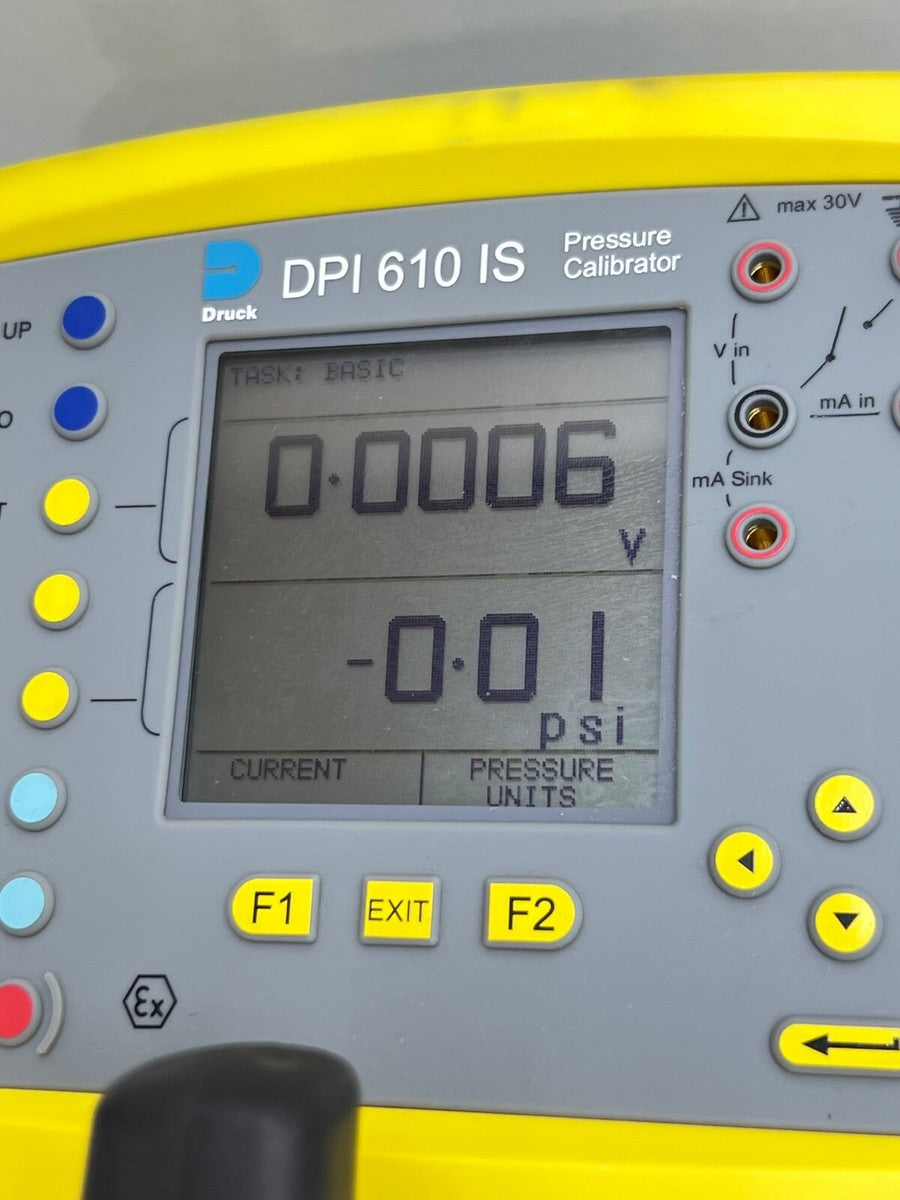 DRUCK DPI 610 IS PRESSURE CALIBRATOR 300 PSI G|286247466376