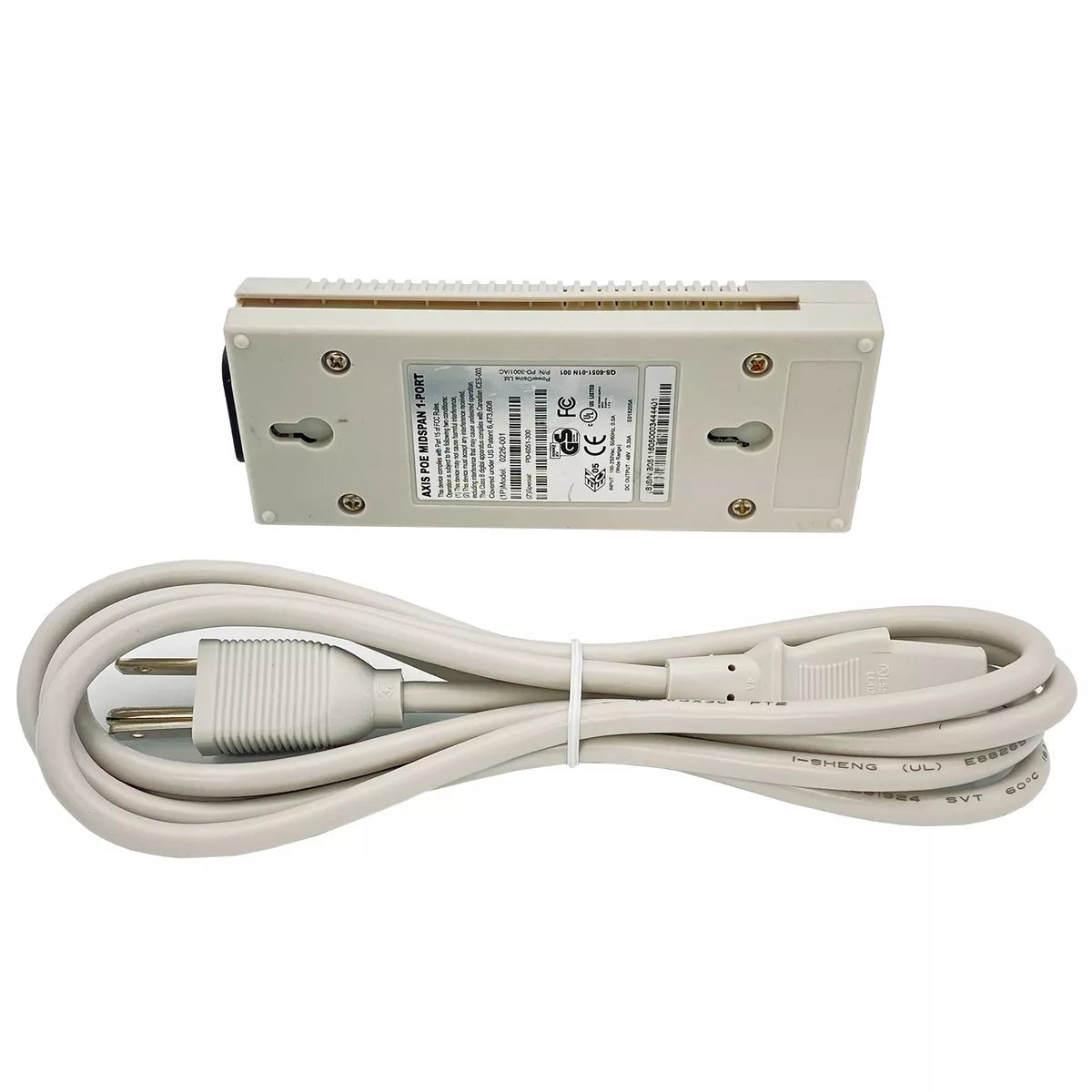 AXIS Communications PoE Midspan 1-Port 0226-001 PD-3001/AC - 48V 0.35A E018205A|306589842707