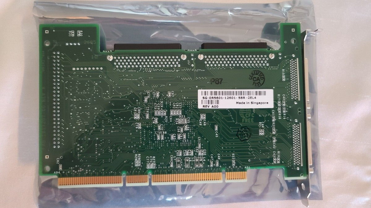 Adaptec SCSI Adapter Card Dual Ports AIC-7899G ASC-39160/DELL3 2116200 64-bit PC|266806680545