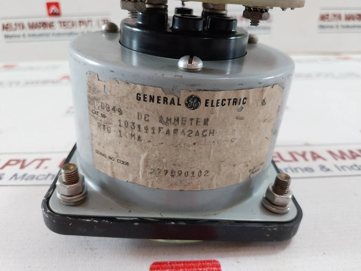 General Electric DB40 DC Ammeter 50-103111FAFA2ACH