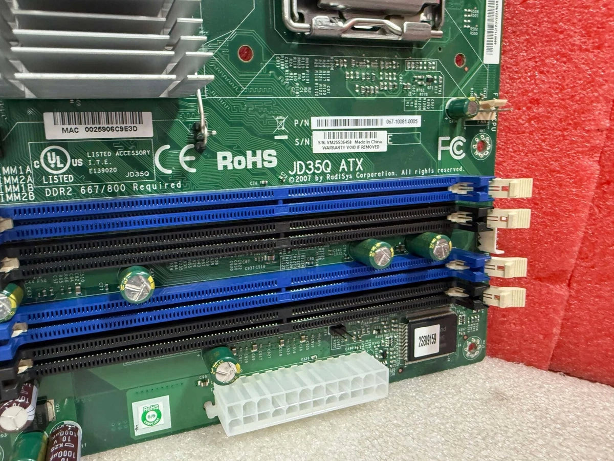 SUPERMICRO C2SBI-RSYS-JD1 Radisys JD35Q ATX Intel Socket 775 Motherboard