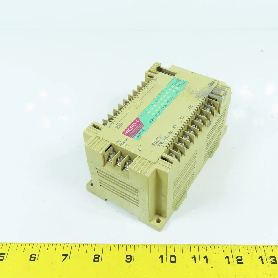 Idec FC1A-C1A1 Micro-1 Base Controller 100-240VAC 50/60HZ 24VDC Input|365480388057