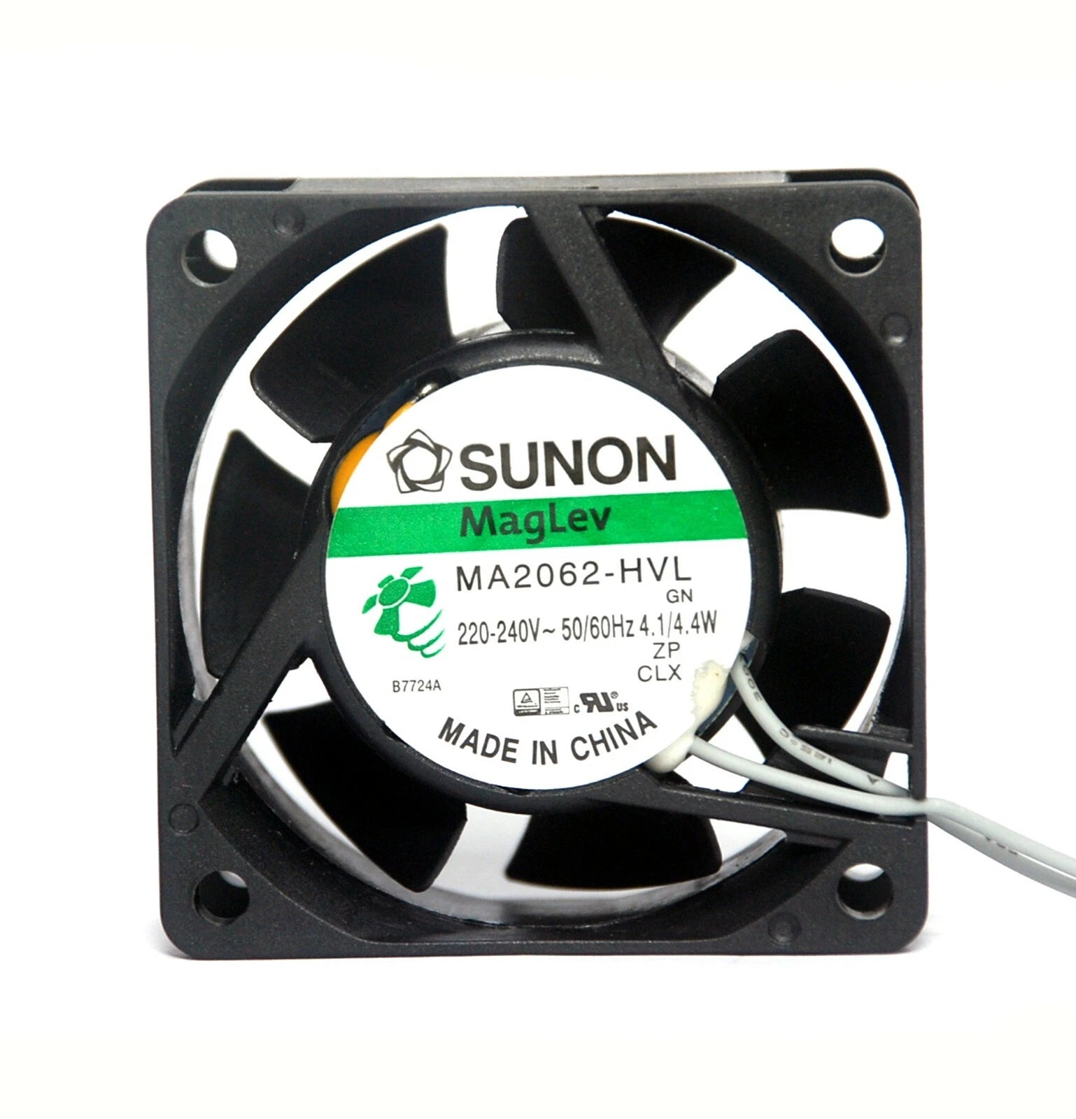 1pc SUNON AC Case Fan MA2062-HVL GN 6x6x2.5cm AC220V AC240V 4.1W * 6x6cm|133930483435