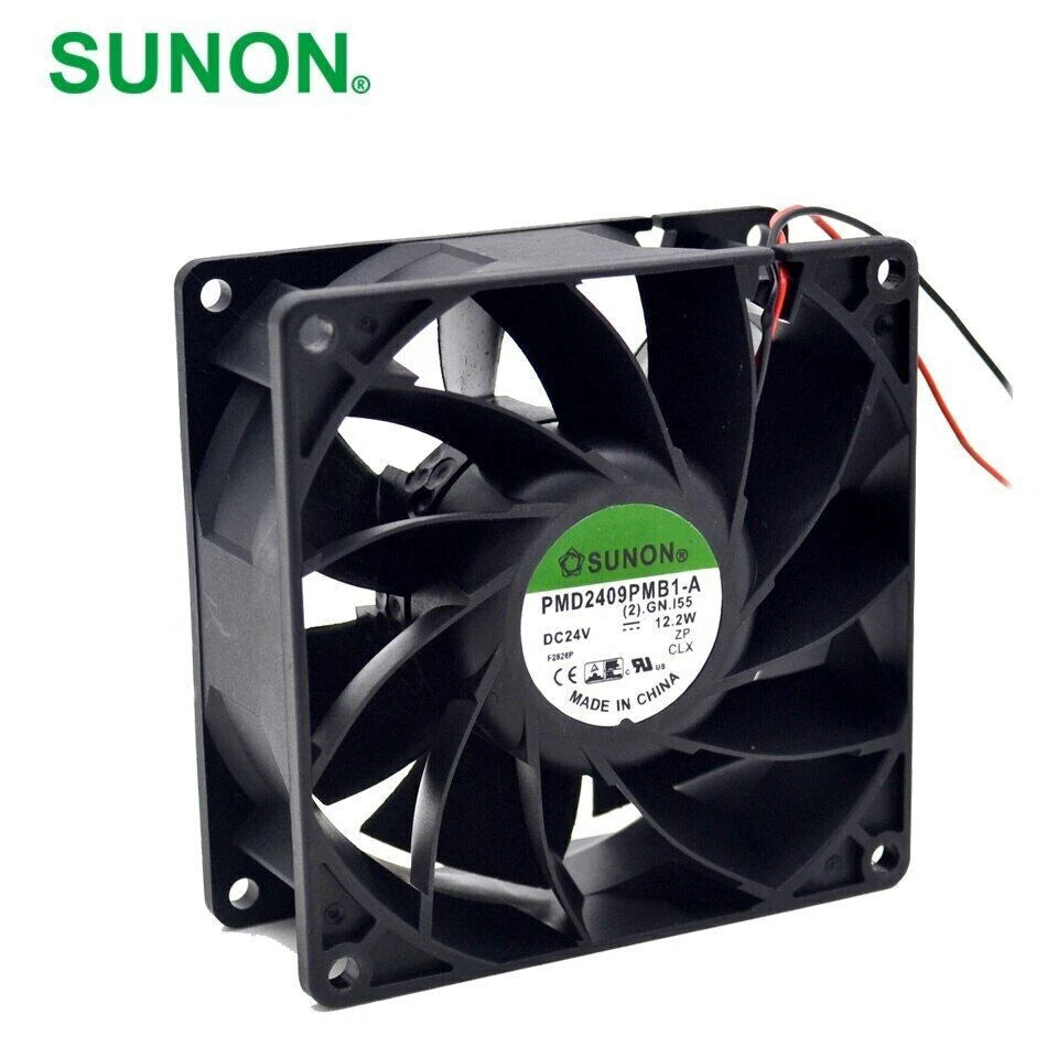 For 24V PMD2409PMB1-A 2pin 12.2W 92mm with axial fans Inverter cooling fan|135329459914