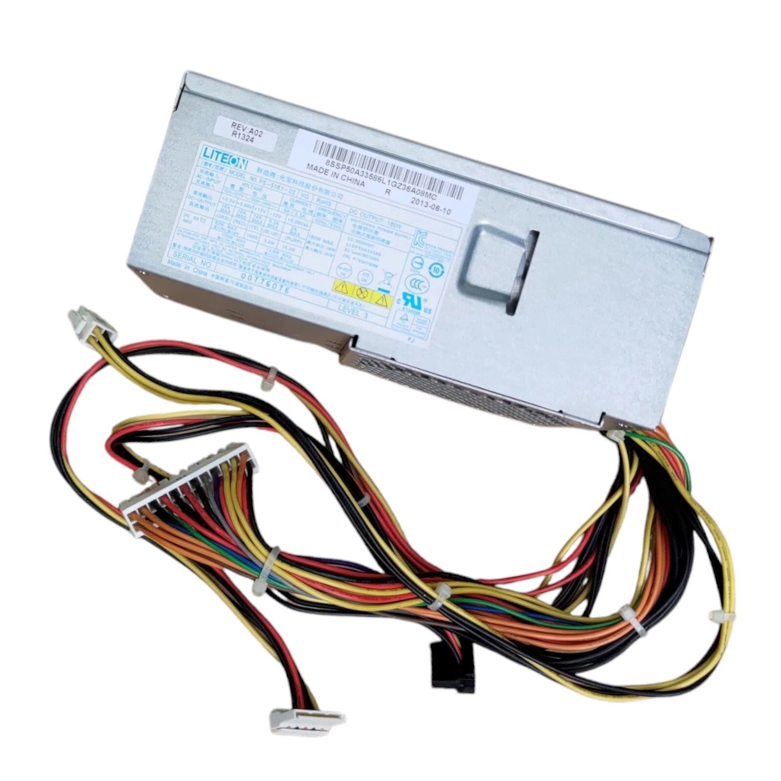 Lenovo ThinkCentre Edge 72 SFF 180W Power Supply 54Y8888 PSU Lite-On PS-5181-02|186789995801