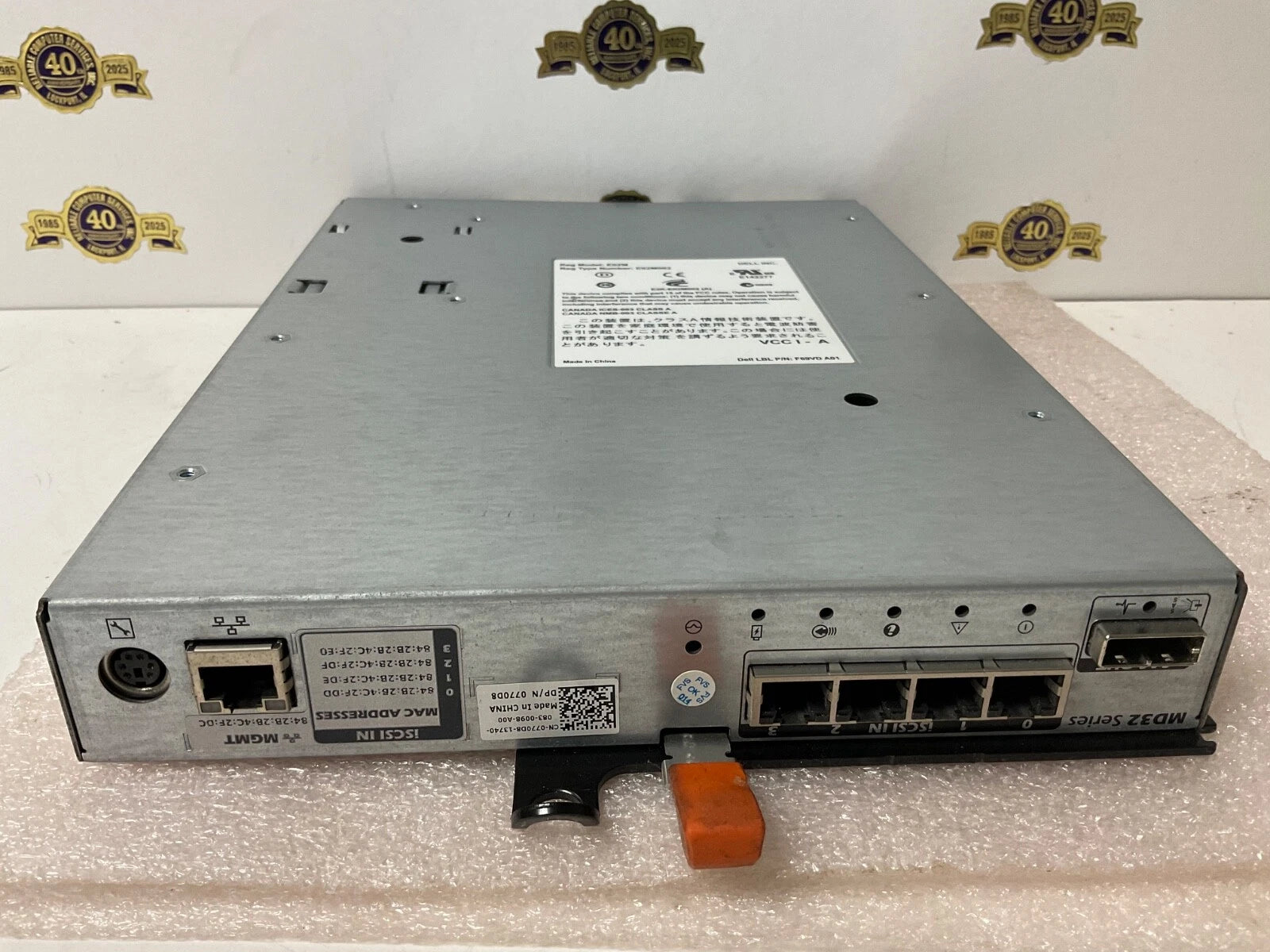 DELL PowerVault Controller module model E02M type E02M002 MD32 Series