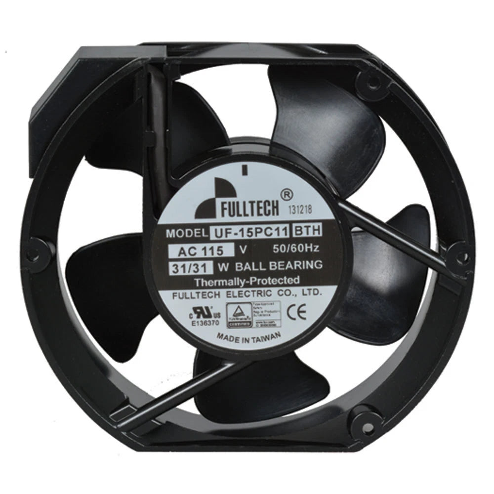 Fulltech Electric UF15PC11BTH 120V AC Tubeaxial Fan 172x150x51mm 226CFM|122168036295
