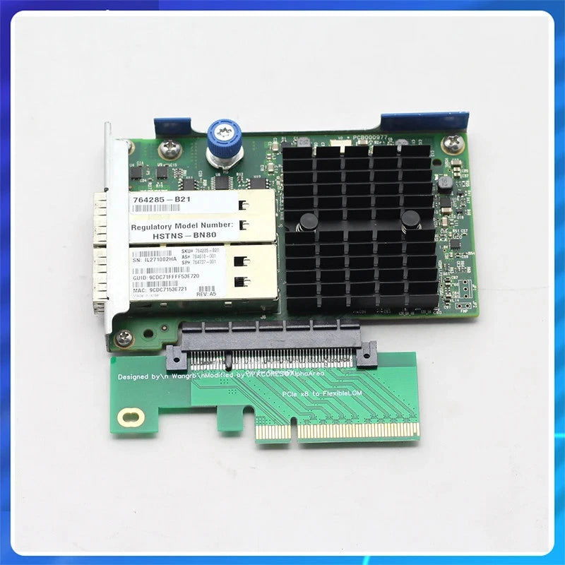 For HP G8 G9 Gen8 Gen9 Server Network card 544+FLR-QSFP 764618-001 10/40Gb|226928038805