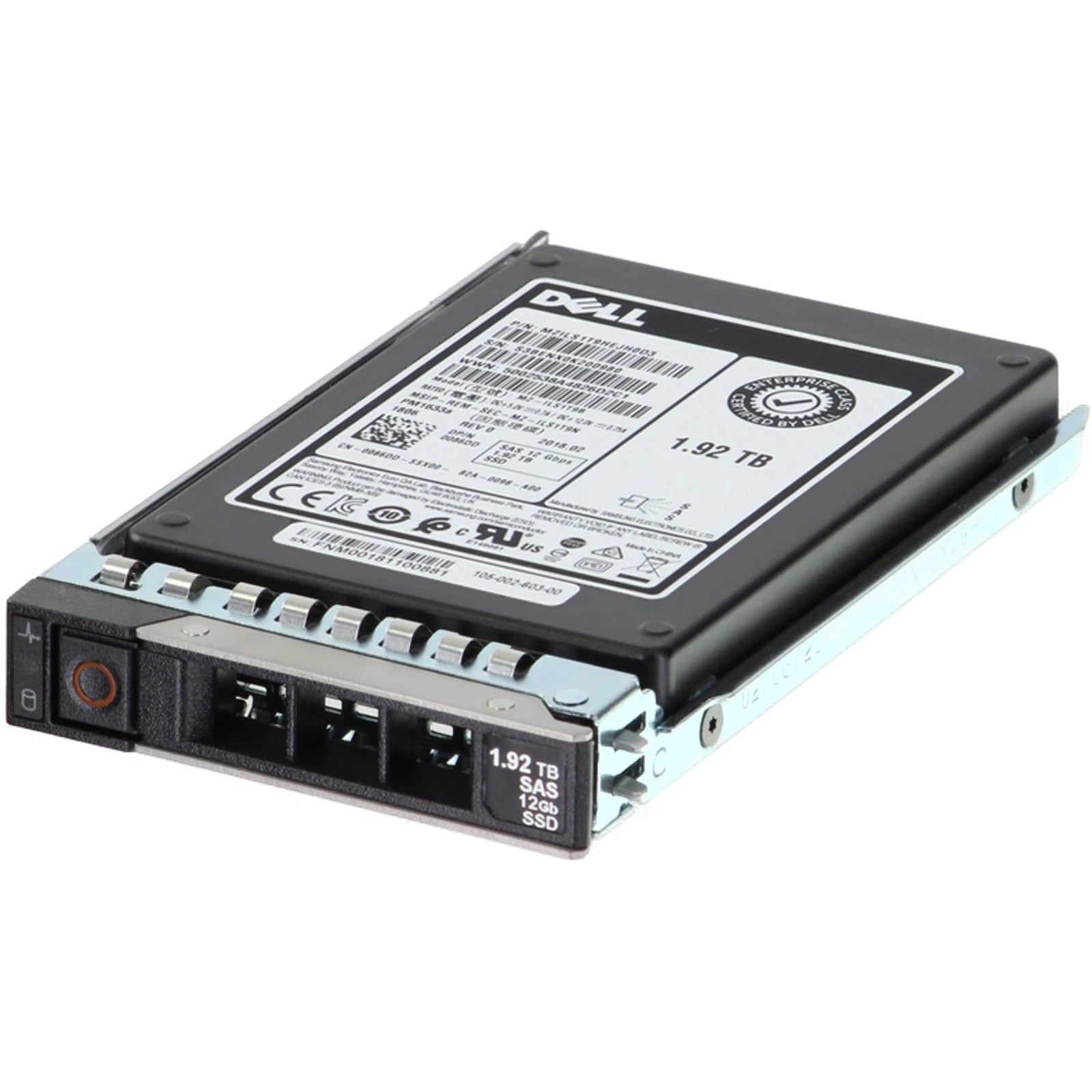 Dell 1.92TB 12Gbps SAS RI TLC 2.5 SSD PM1633a CPO (086DD) -R|315804668509