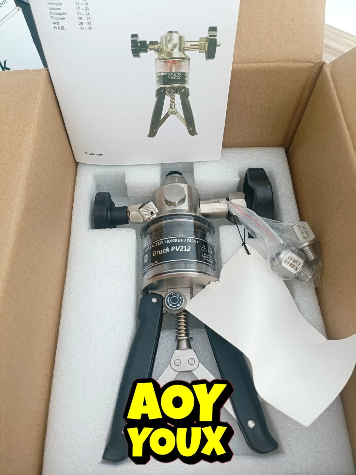 1PCS DRUCK PV212 hydraulic pressure pump