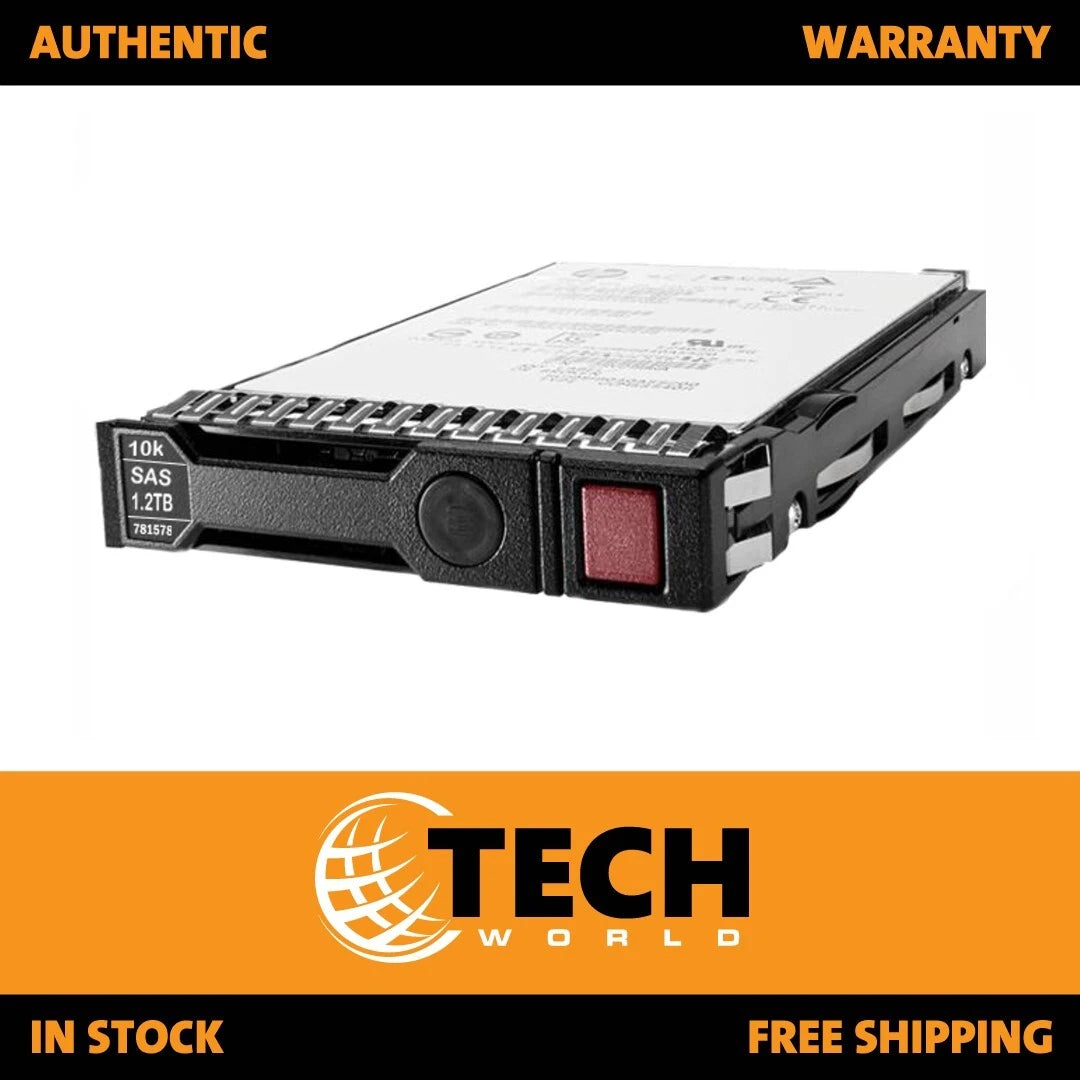 HP 781518-B21 1.2TB 12G SAS 10000 RPM SFF 2.5 Inch SC 781578-001 W/Caddy|166995117734
