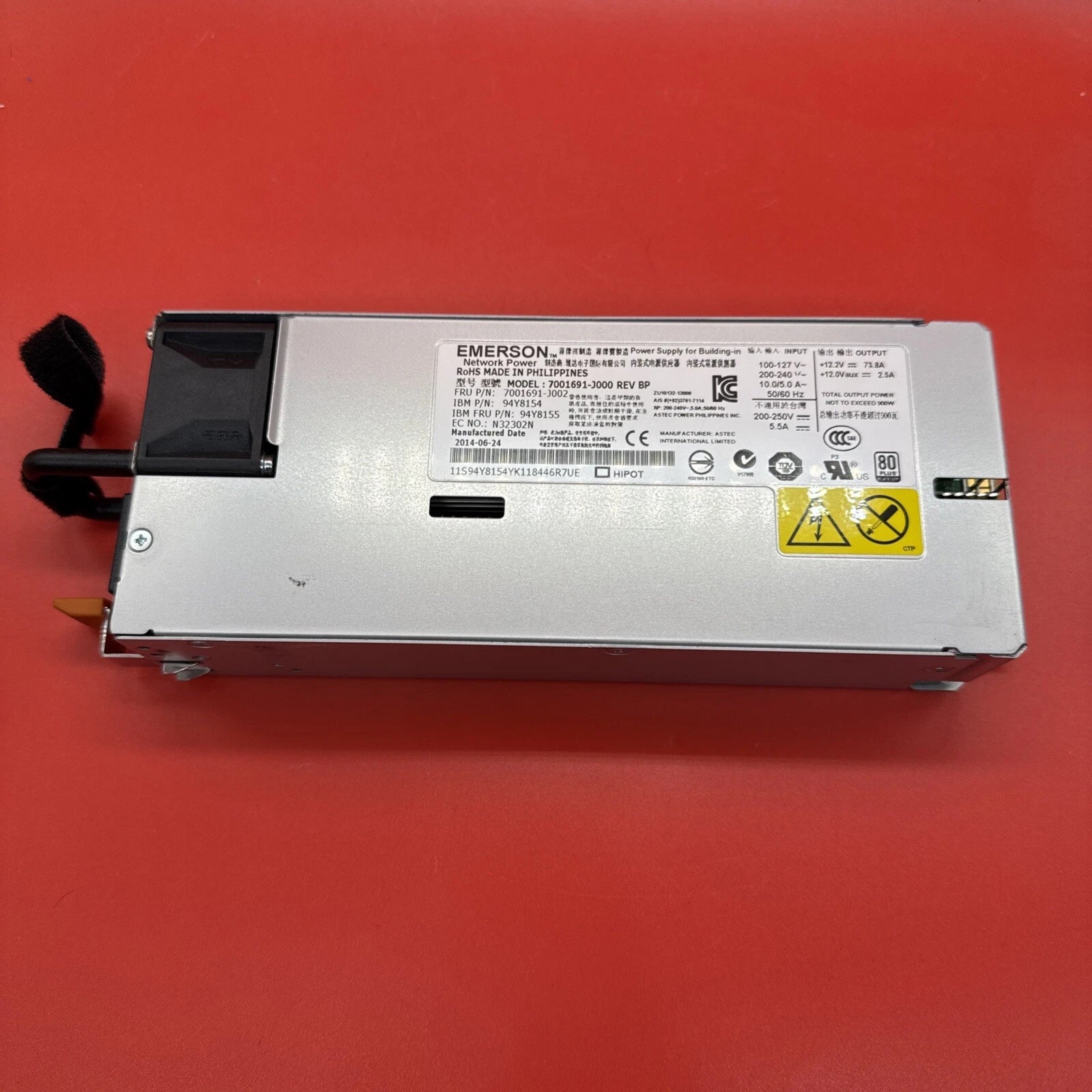 IBM 94Y8154 94Y8155 N32302N 7001691-J000 Rev BP 900w Power Supply|205117836212