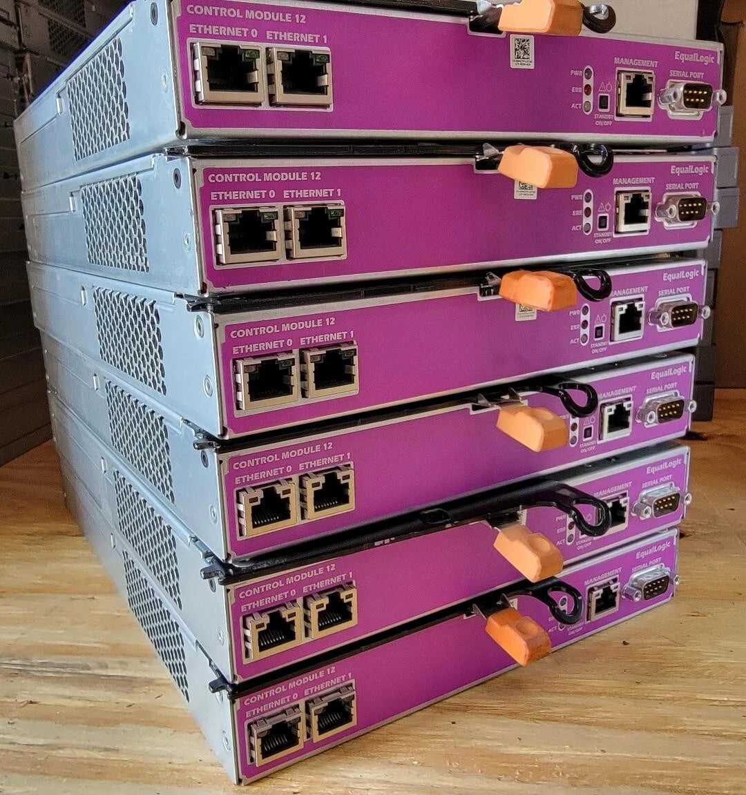 LOT OF 6 DELL E09M E09M001 EQUALLOGIC TYPE 12 CONTROL MODULES NMJ7P Y4PDW|325765625251