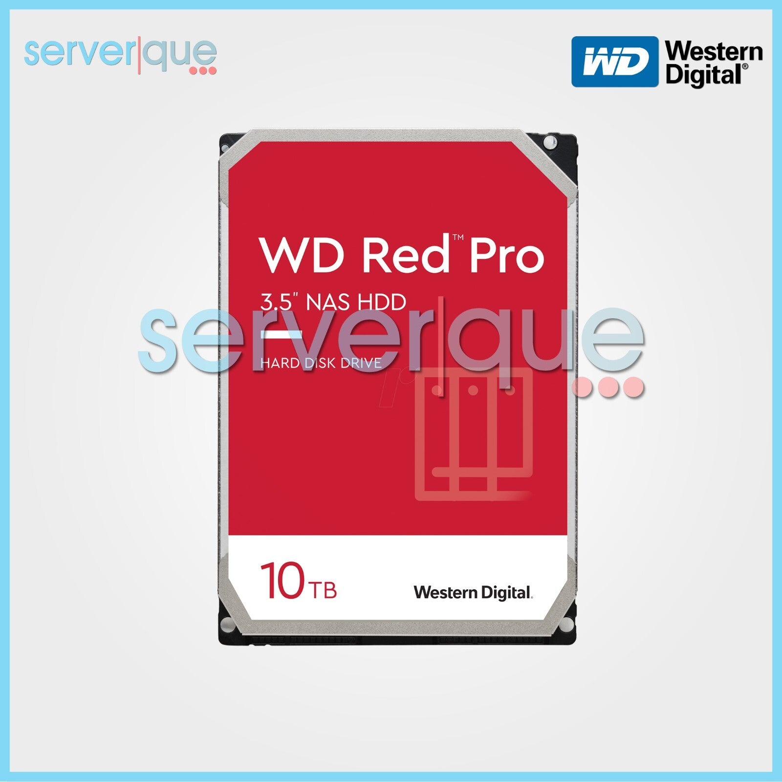 WD102KFBX Western Digital Red Pro 10TB 7200RPM SATA 6Gb/s 256MB 3.5" Hard Drive|235898091396
