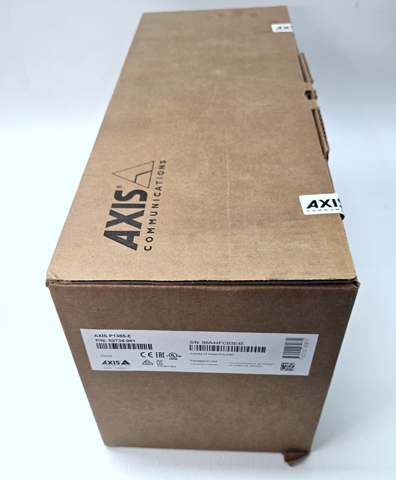 AXIS 02734-001 ~ P1385-E ~ Outdoor Full HD Network Camera 2MP Color ~ NEW In Box
