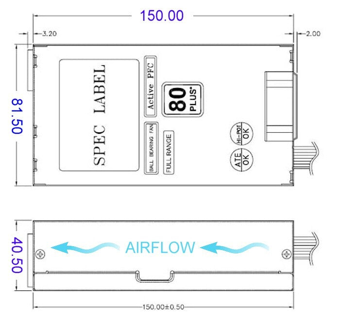 HP Proliant G7 G8 N54L N40L N36L Server Power Supply Unit Upgrade